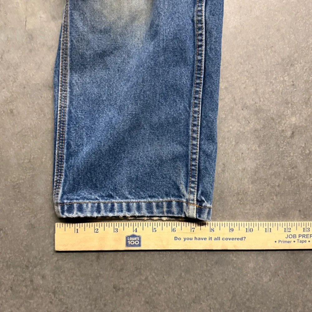 Old Navy Kids Painter's Jeans Blue Denim Utility Carpenter Pants Size 8 Regular